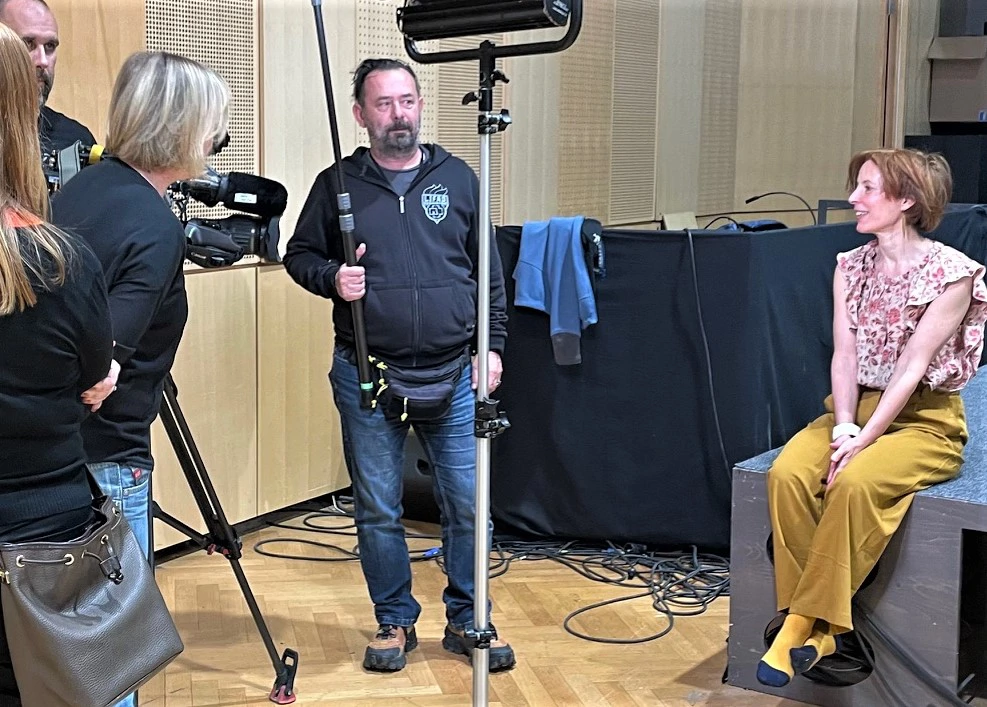 Isabelle Duthoit i ekipa Hrvatske televizije