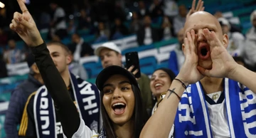 Navijači Reala uoči utakmice 