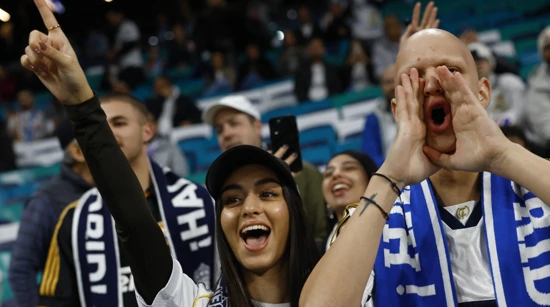 Navijači Reala uoči utakmice 