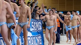 Vaterpolisti Zadra nakon pobjede