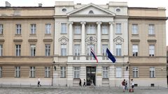 Zgrada Sabora, arhivska fotografija