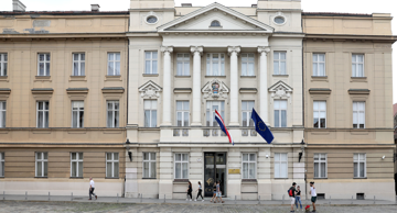 Zgrada Sabora, arhivska fotografija