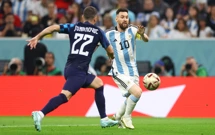  Lionel Messi, Josip Juranović , Foto: Carl Recine/REUTERS