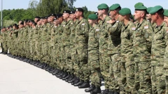 Arhivska fotografija, ispraćaj hrvatskih snaga u NATO operaciju na Kosovo