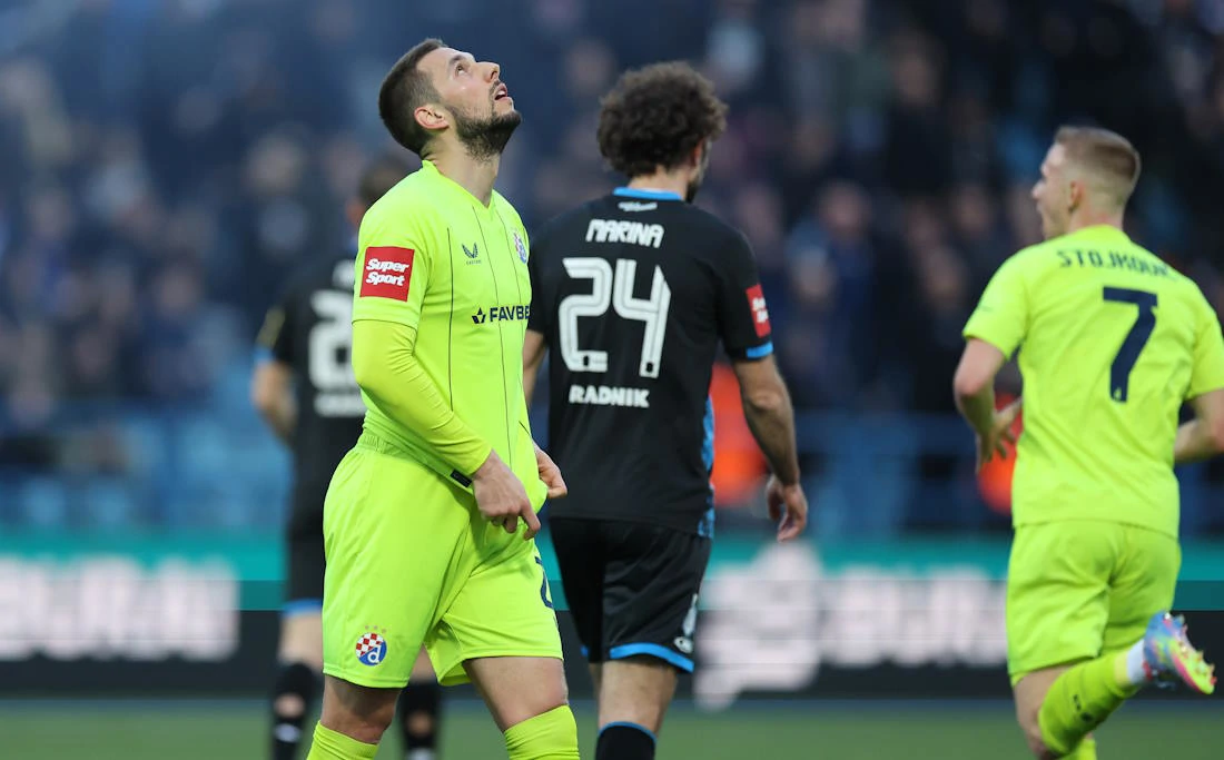 Dinamo remizirao u Varaždinu i ostao pet bodova iza Hajduka