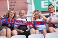 Navijači Hajduka, Foto: Vojko Bašić/CROPIX