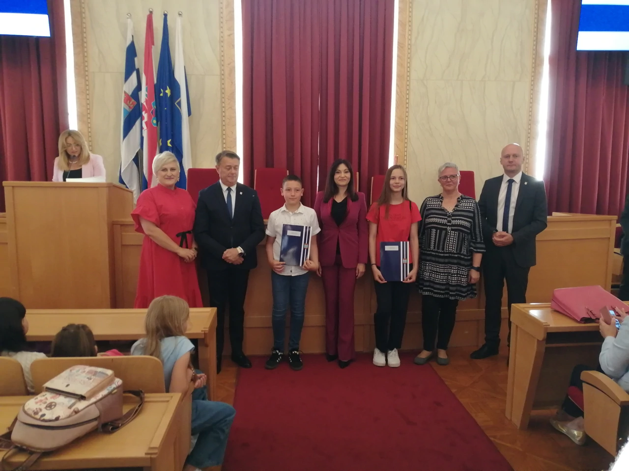 Županica uručila učenicima priznanja i pohvalnice za izvrsnost, Foto: Radio Osijek/HRT