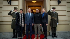 Antonio Costa, Volodimir Zelenski, Kaja Kallas