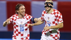 Luka Modrić i Lovro Majer