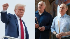 Donald Trump / Aleksandar Lukašenko / Vladimir Putin