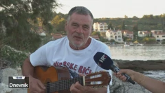 Glazbenik i Oliverov prijatelj Vinko Barčot 