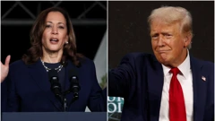 Kamala Harris, Donald Trump