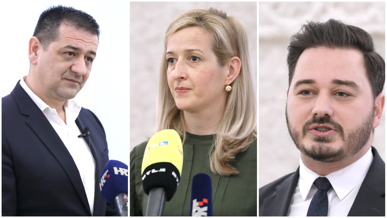 Daniel Spajić, Mirela Ahmetović i Marko Milanović Litre