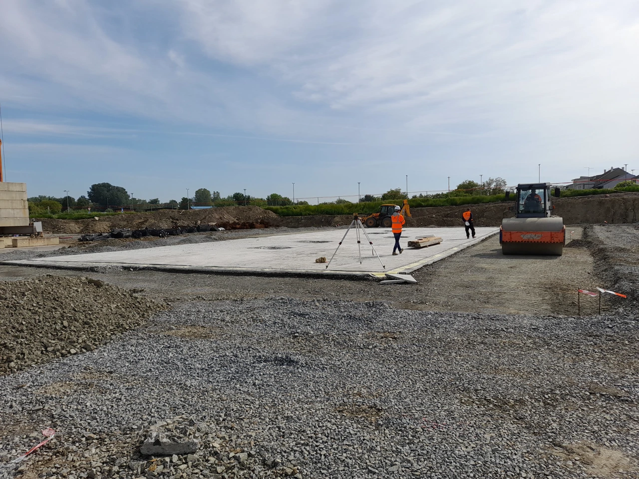Osim zgrade, projekt obuhvaća i izgradnju dvorane i vanjskih terena, Foto: Vlatko Franjin/HRT Radio Osijek