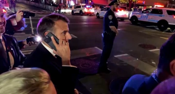 Emmanuel Macron na pozivu s Donaldom Trumpom