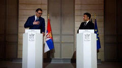 Aleksandar Vučić u posjeti kod Emmanuela Macrona