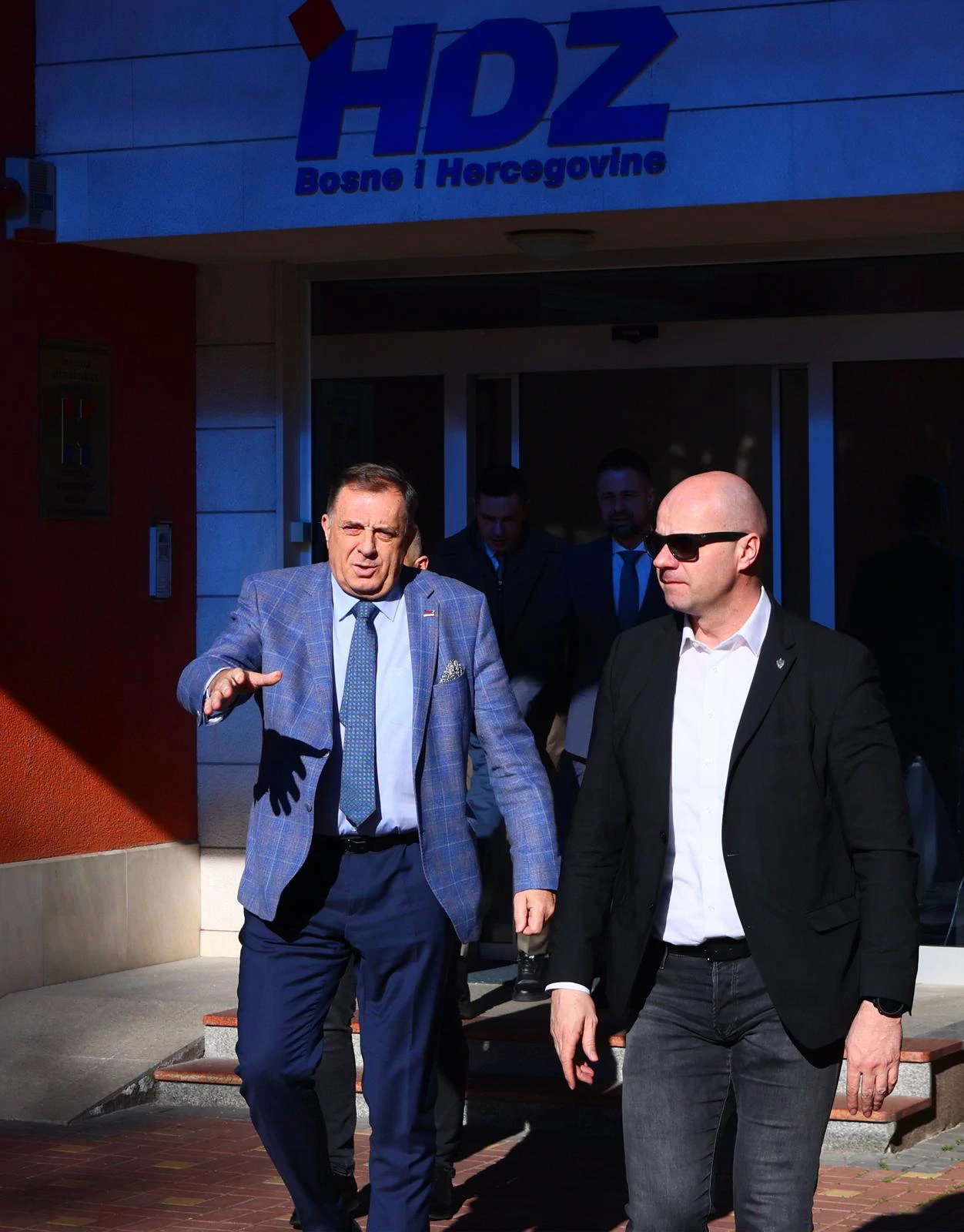Milorad Dodik u Mostaru na sastanku s Draganom Čovićem