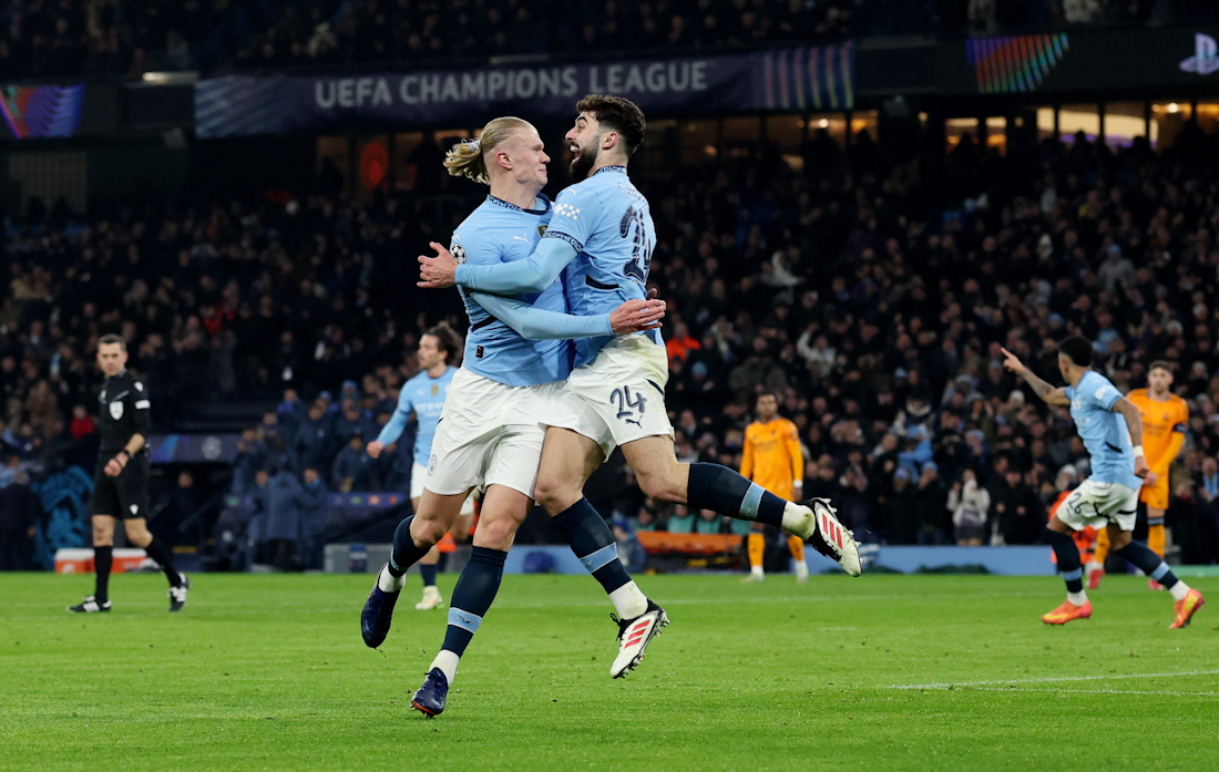 Erling Haaland i Joško Gvardiol , Foto: Phil Noble/REUTERS
