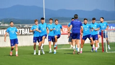 Trening hrvatske nogometne reprezentacije u Rijeci, Foto: Damir Skomrlj/CROPIX