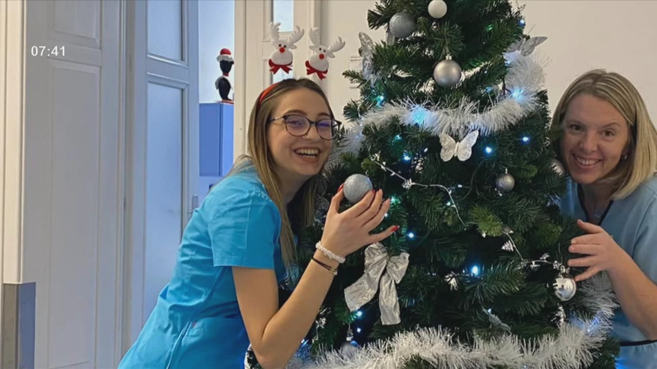Paola Vučeta s kolegicom