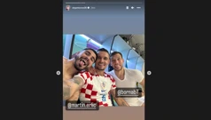Lovren i Barišić, Foto: Dejan Lovren/Instagram
