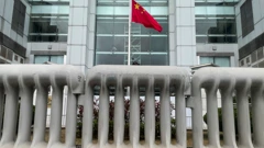 Kineska zastava u Hong Kongu