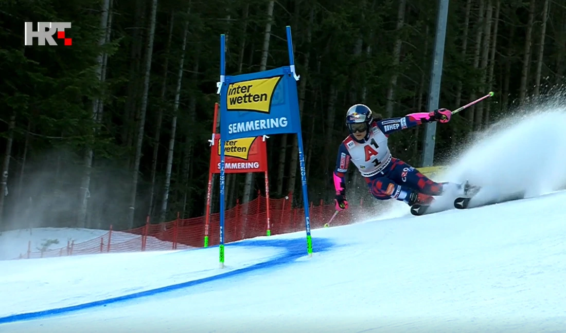 Brignone najbrža u prvoj vožnji, Ljutić deveta