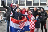 Hrvatski navijači u Mannheimu, Foto: Ante Čizmić/CROPIX