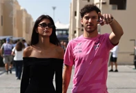 Pierre Gasly i njegova djevojka, Francisca Cerqueira Gomes, Foto: Jakub Porzycki/REUTERS