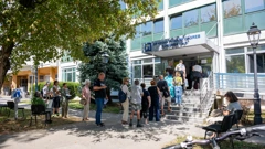 Gužva ispred Gradske plinare Zagreb 