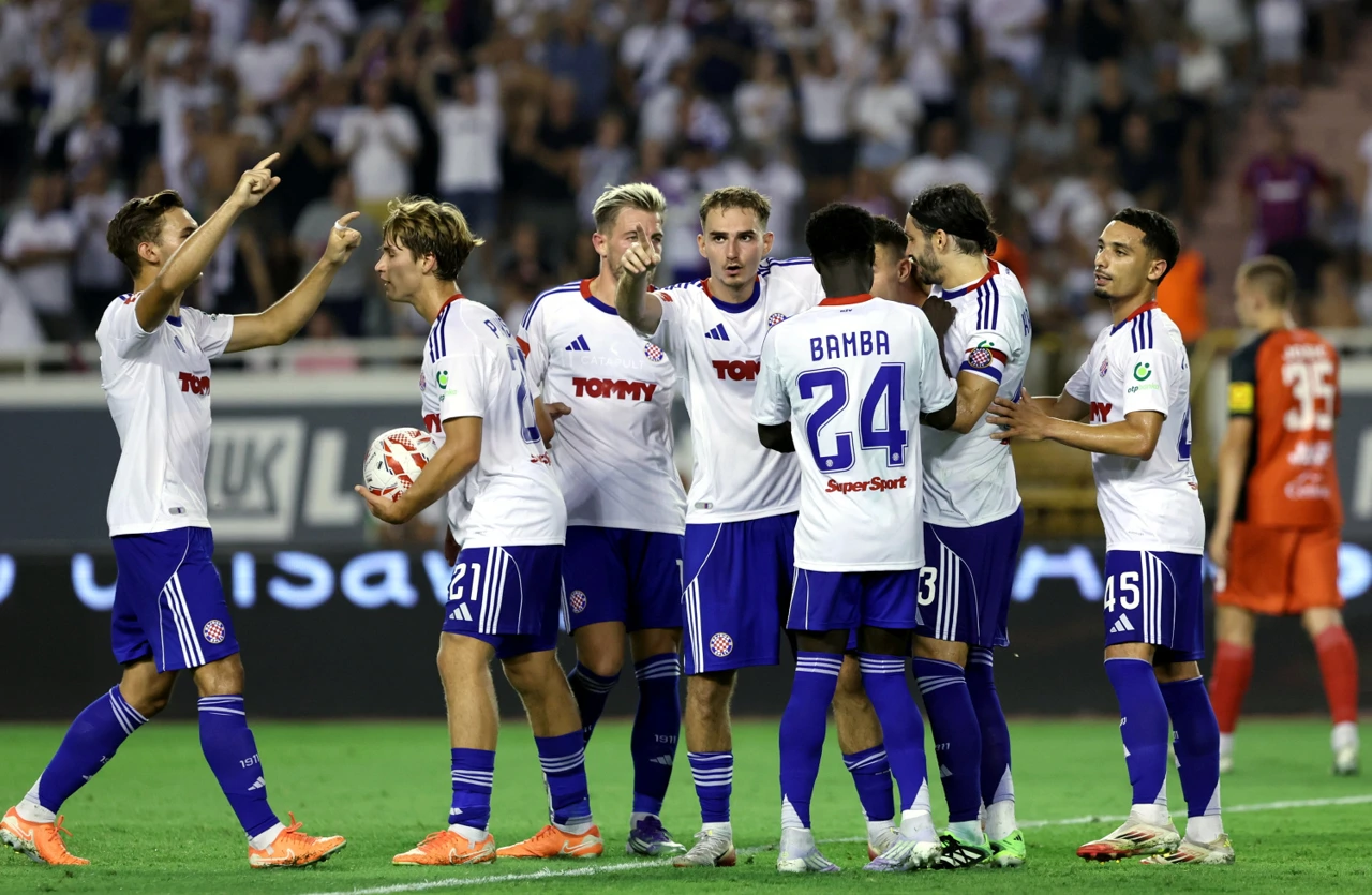 Slavlje Hajduka, Šego zabio gol, Foto: Vojko Basic /CROPIX