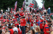 Navijači Norveške okupljaju se uoči utakmice , Foto: Leonhard Foeger/REUTERS