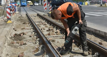 Radovi na tramvajskoj pruzi
