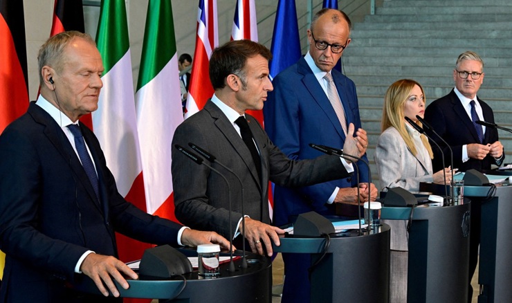 Europski čelnici uoči summita NATO-a obećali jedinstvo
