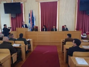 Predstavnici osječko-baranjskih lovačih društava sa županicom Natašom Tramišak , Foto: M.Milas/Radio Osijek