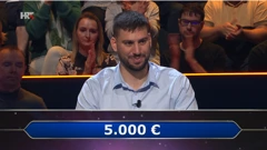 Sandro Jažo, Foto: Tko želi biti milijunaš?/HRT
