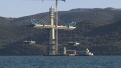 Pelješki most, Foto: Pero Štrbe/HRT