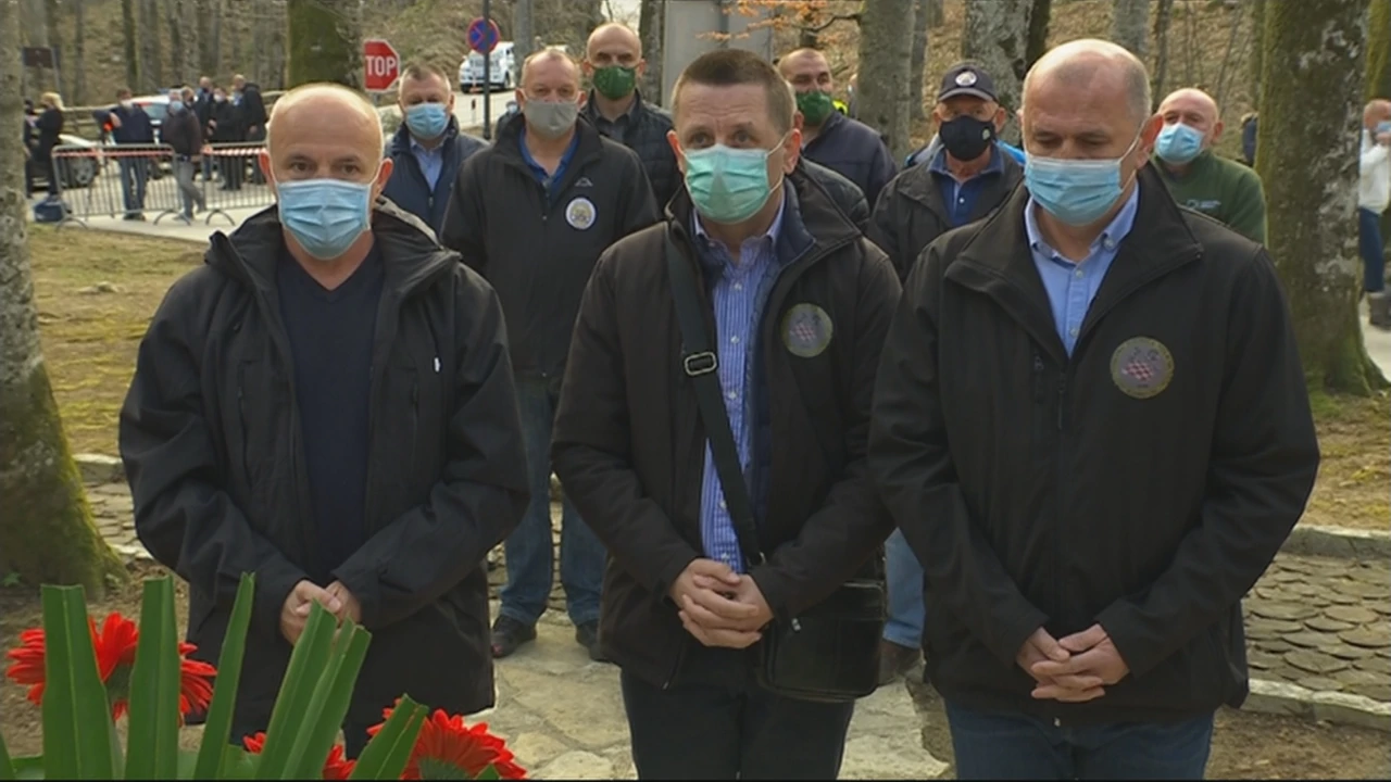 Obljetnica "Krvavog Uskrsa", Foto: HTV/HRT