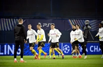 Zagrijavanje igrača uoči utakmice, Foto: Goran Mehkek/CROPIX