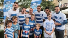 Druženje Osječana s navijačima