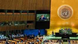 Emmanuel Macron na Općoj skupštini UN-a