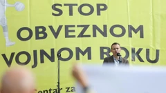 Prosvjed protiv obveznog vojnog roka