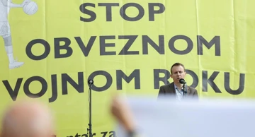 Prosvjed protiv obveznog vojnog roka