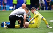 Ozlijeđeni Thibaut Courtois , Foto: Gary Vasquez/IMAGN IMAGES via Reuters