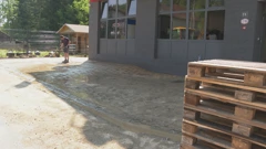 Jako nevrijeme u Jastrebarskom i Pregradi, poplavljeni podrumi i industrijska zona, Foto: HTV/HRT