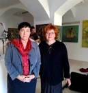 Arheologinja Kristina Džin i urednica emisije Vesna Jurić-Rukavina, foto: D.B. za Nepregledno blago , Foto: -/-