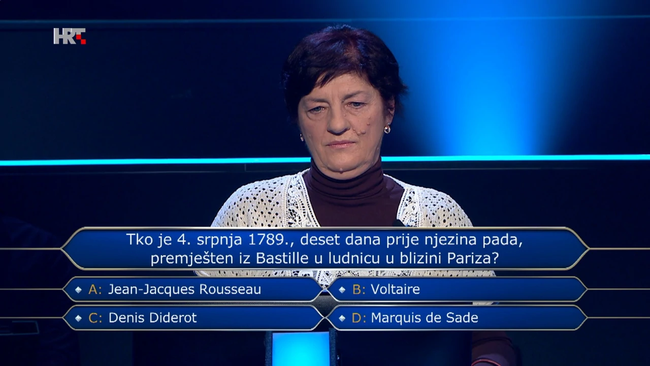 Nevenka Černoš, Foto: Tko želi biti milijunaš?/HRT