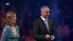 Zrinka Jurec i Joško Lokas, Foto: Superpotjera/HRT