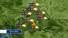 Vrijeme, 24.6.2021., Foto: HTV/HRT