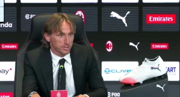 Modrić na predstavljanju u Milanu